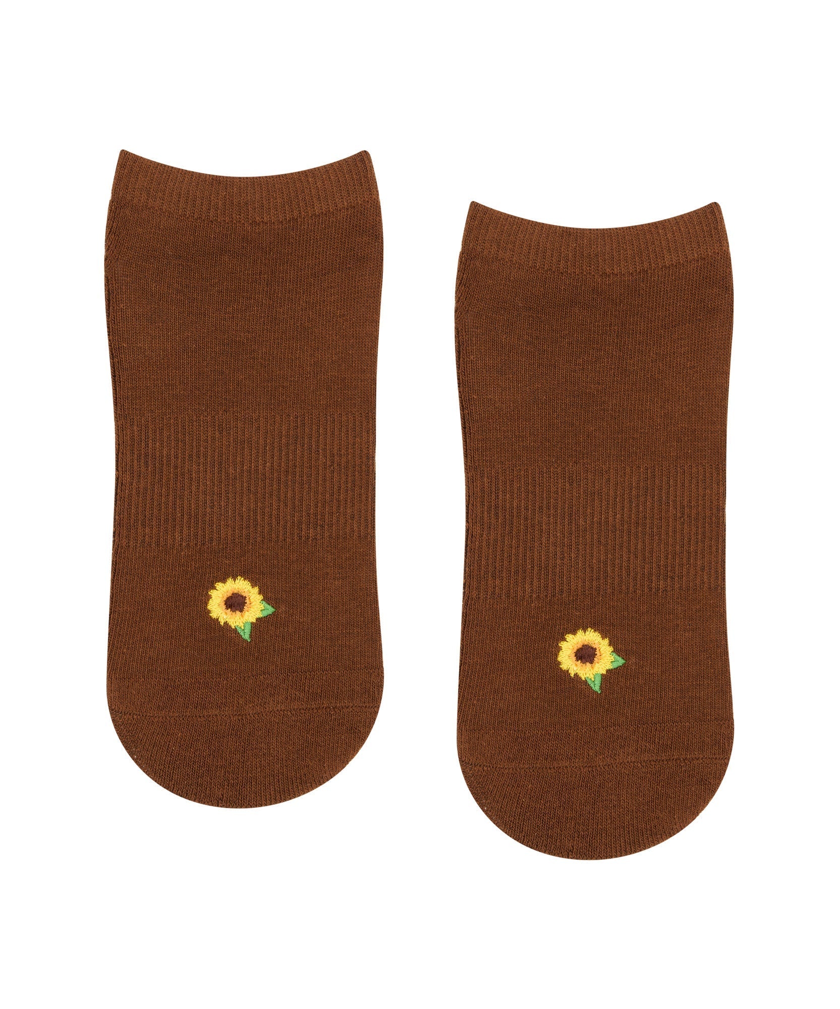 Classic Low Rise Grip Socks - Sunflower Fields