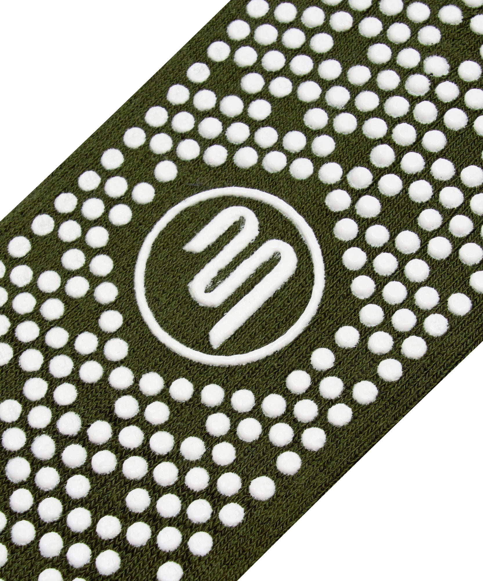 Crew Non Slip Grip Socks - MoveActive Khaki