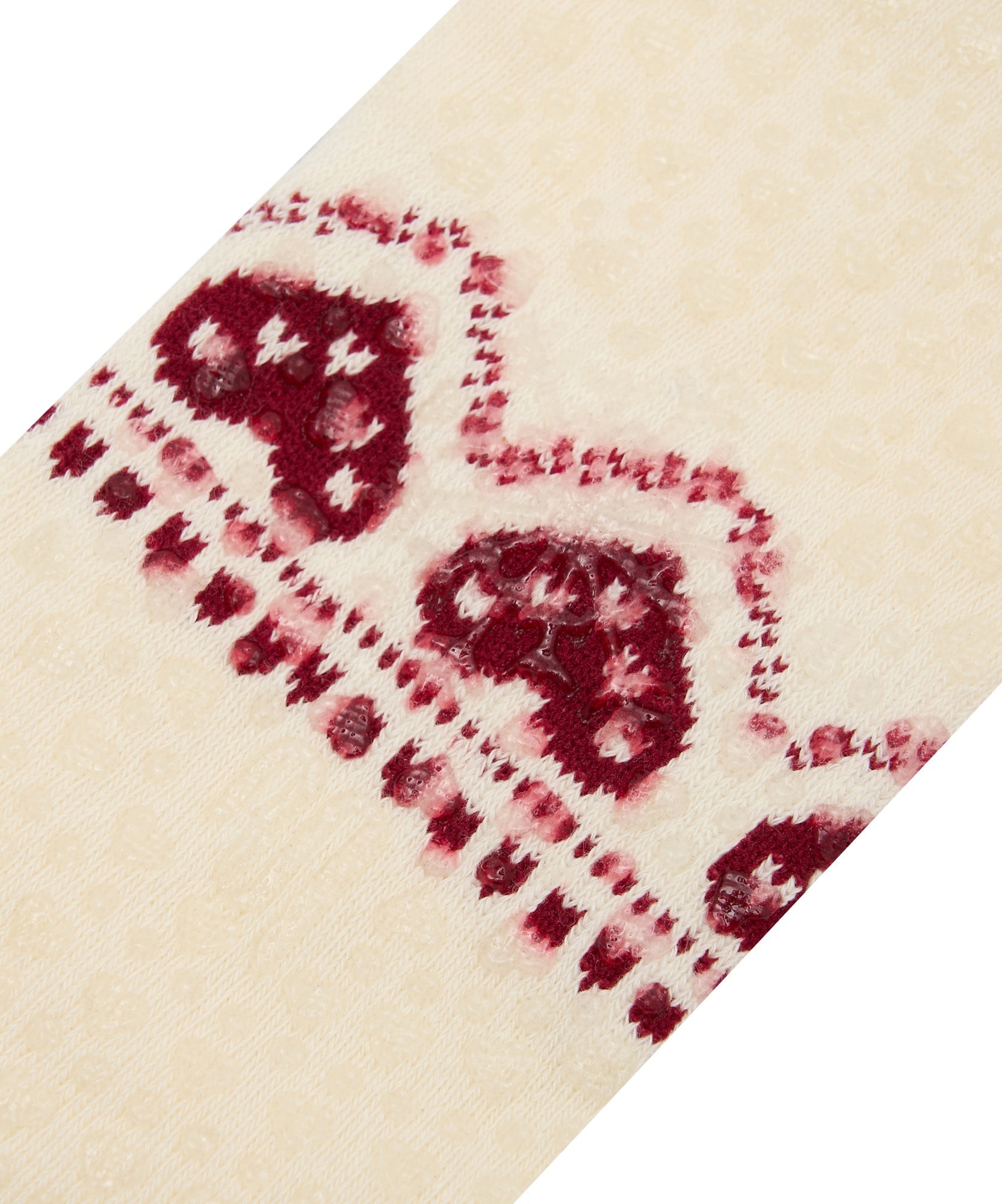 Classic Low Rise Grip Socks - Alpine Heart Oat