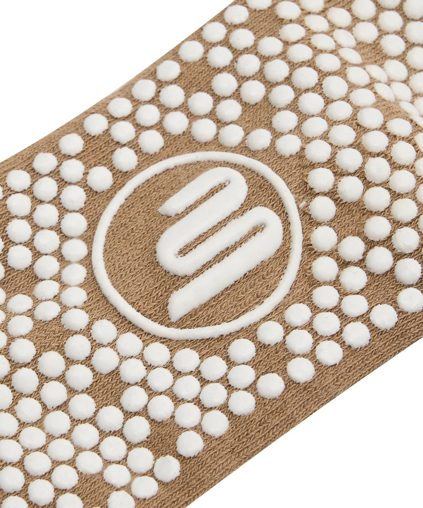 Ballet Non Slip Grip Socks - Beige