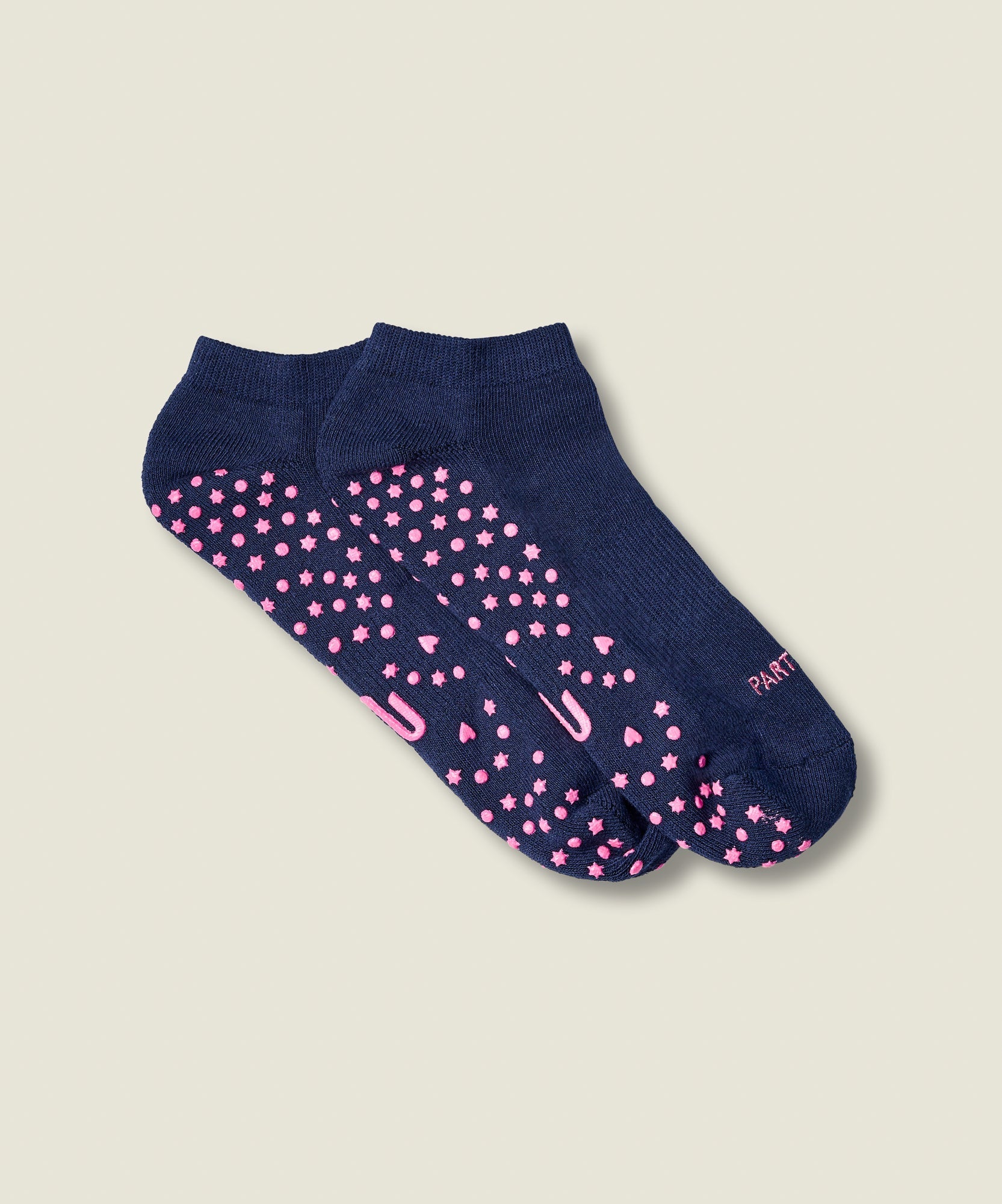 Classic Low Rise Grip Socks - Howdy Partner Ink