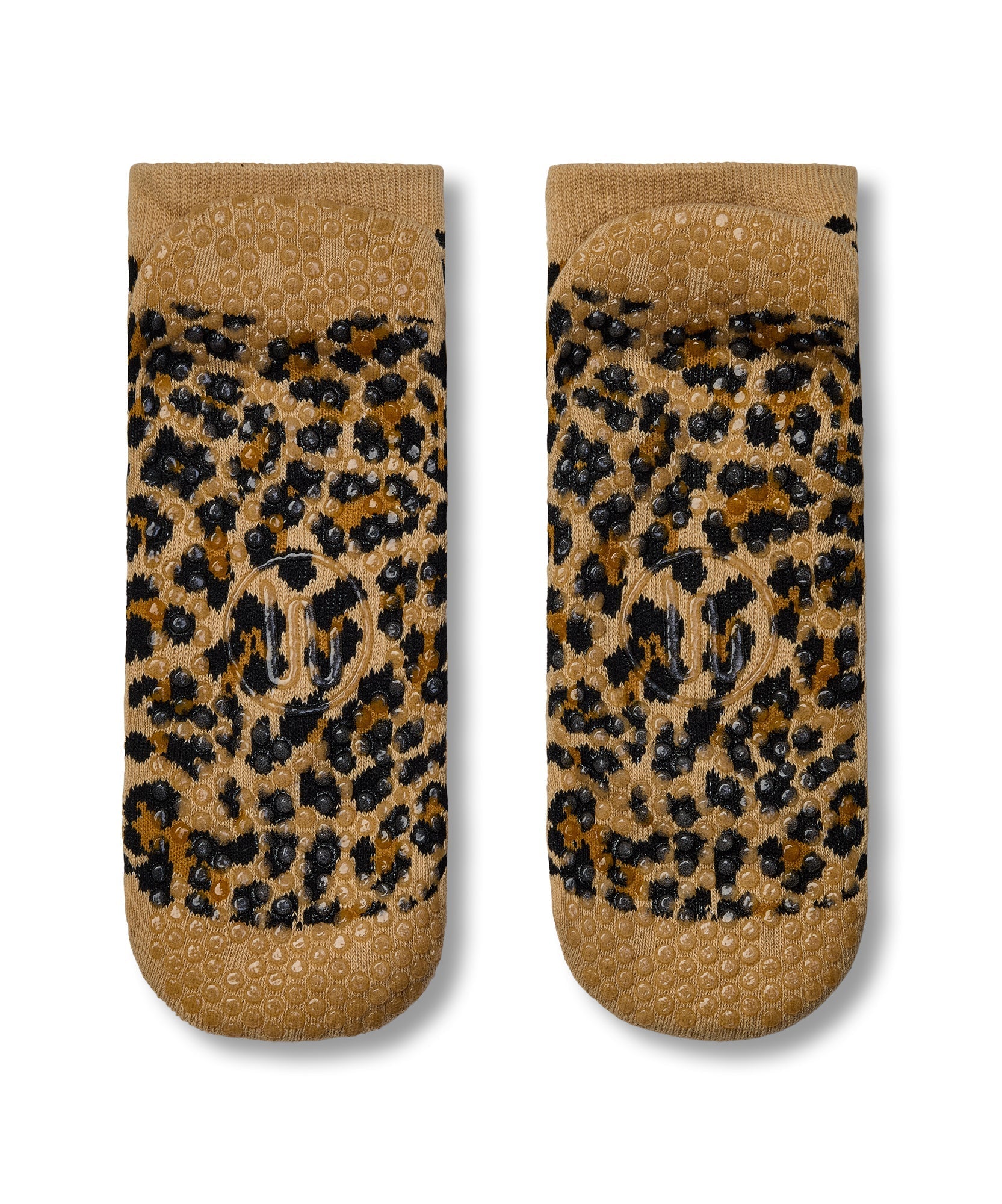 Classic Low Rise Grip Socks - Safari Spots