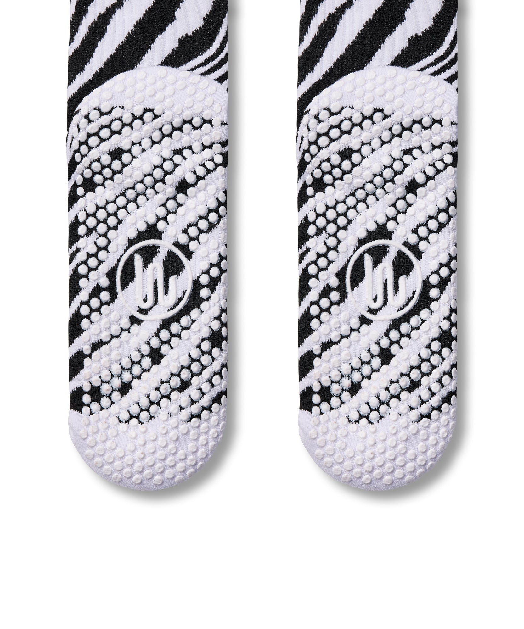 Crew Non Slip Grip Socks - Savanna Stripes