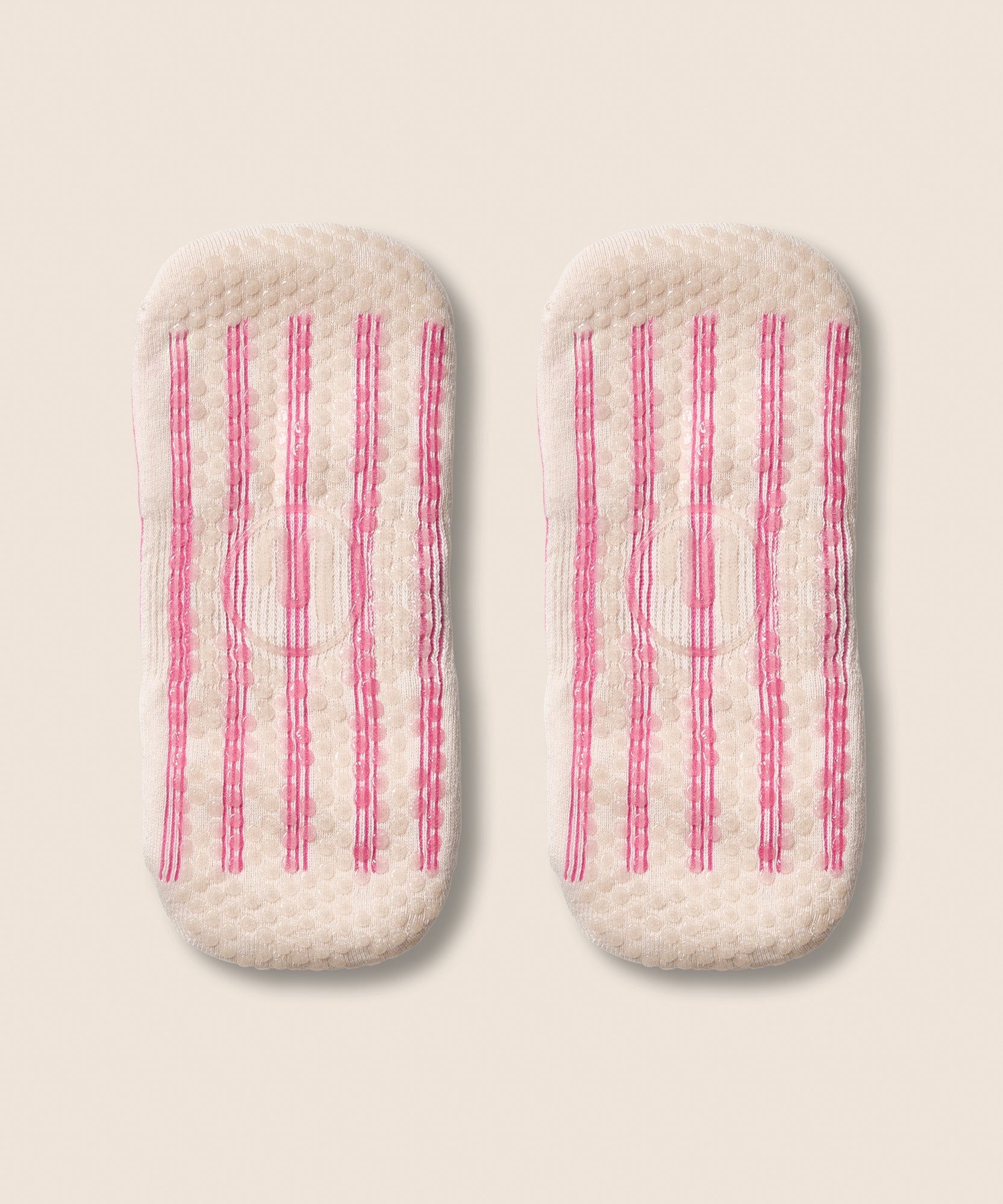 Classic Low Rise Grip Socks - Rosa Carnival