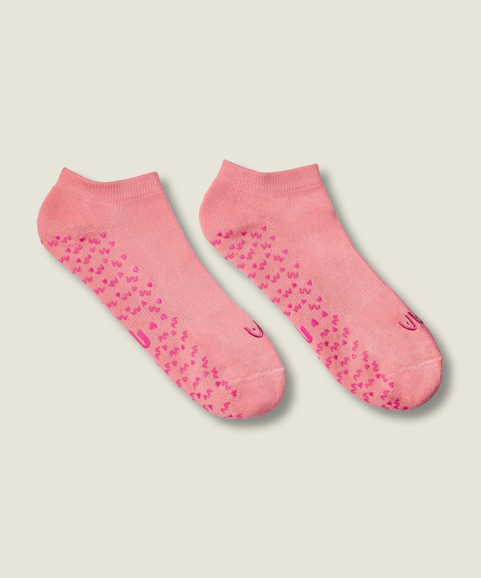 Classic Low Rise Grip Socks - Power in Pairs Pink