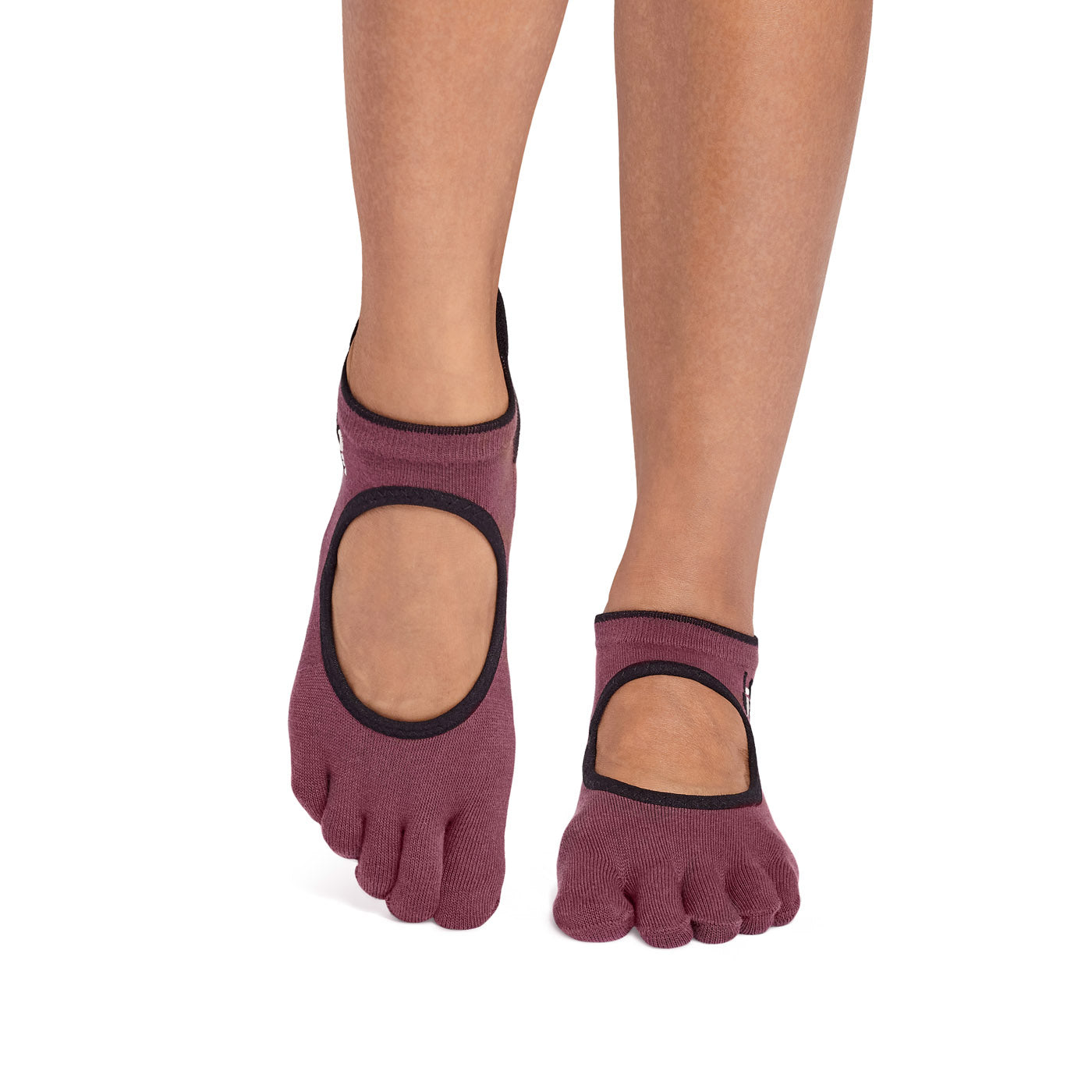 Full Toe Ultra Fine Knit Bellarina Grip Socks