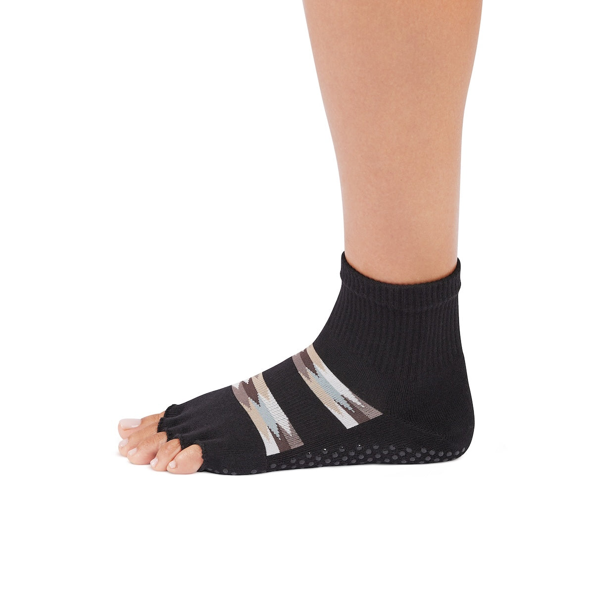 Half Toe Ultra Fine Knit Melody Grip Socks