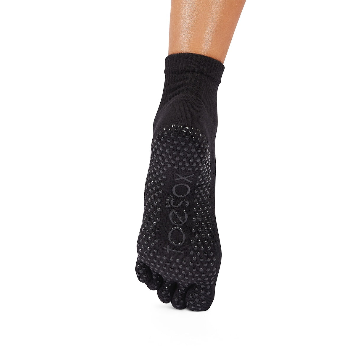 Full Toe Ultra Fine Knit Melody Grip Socks