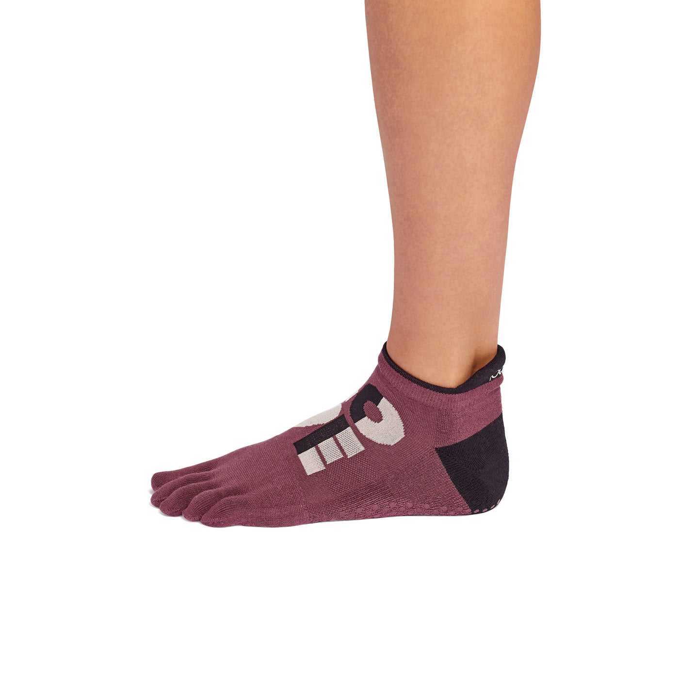 Full Toe Ultra Fine Knit Low Rise Grip Socks