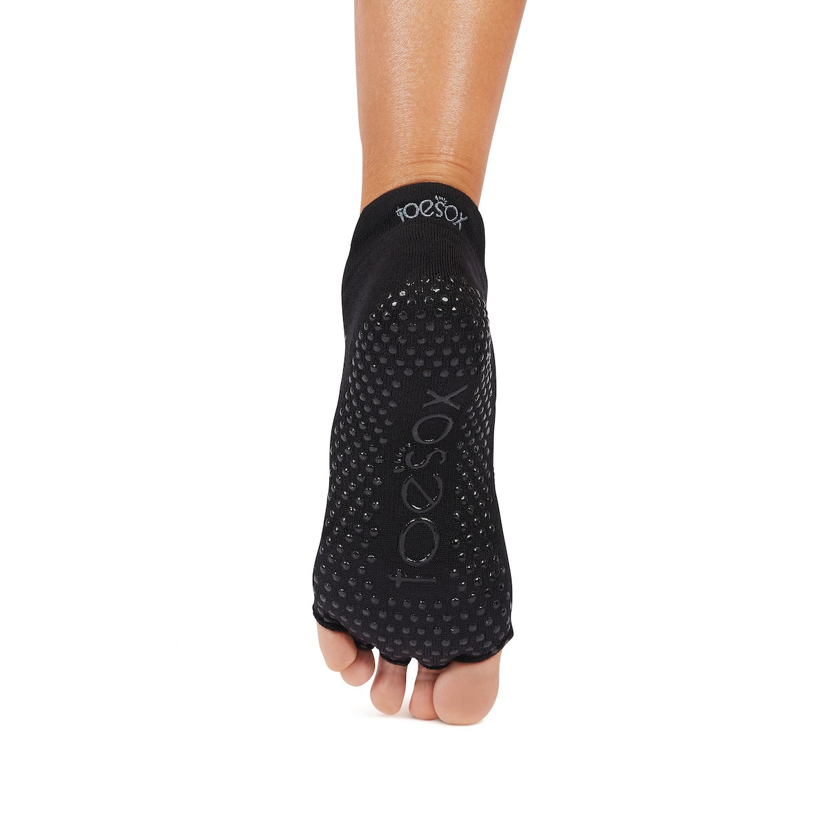 Half Toe Ultra Fine Knit Low Rise Grip Socks