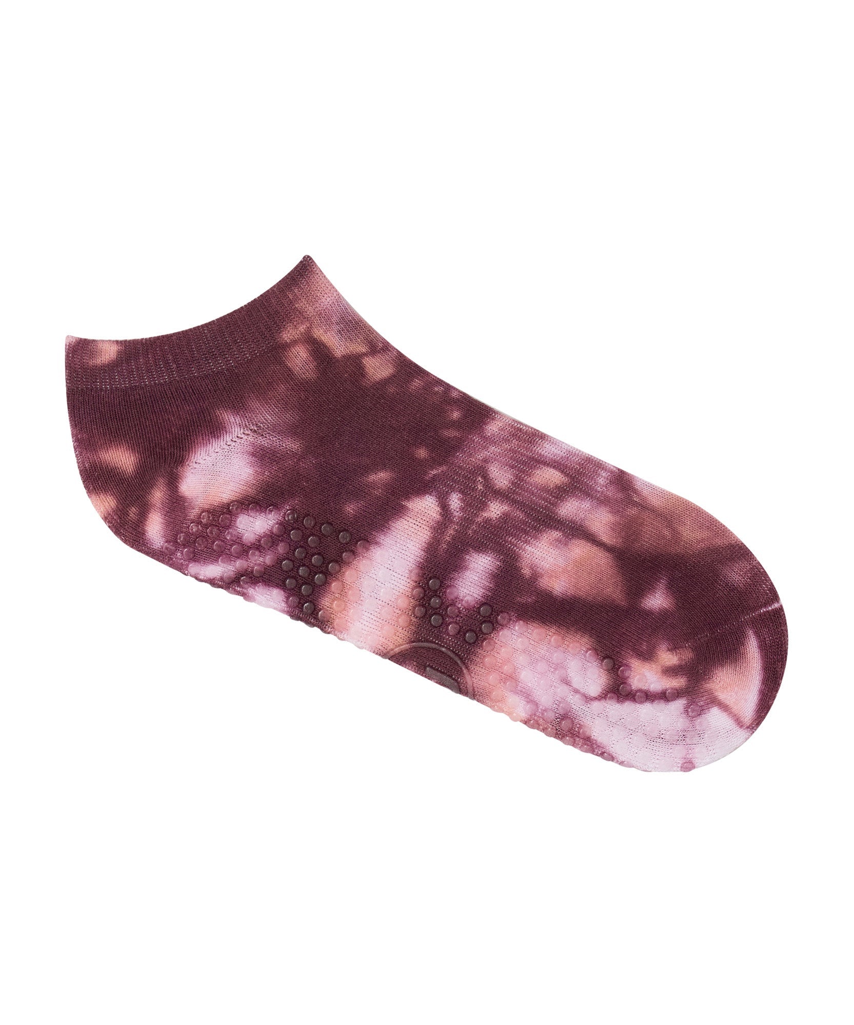 Classic Low Rise Grip Socks - Kakadu Plum Tie-Dye