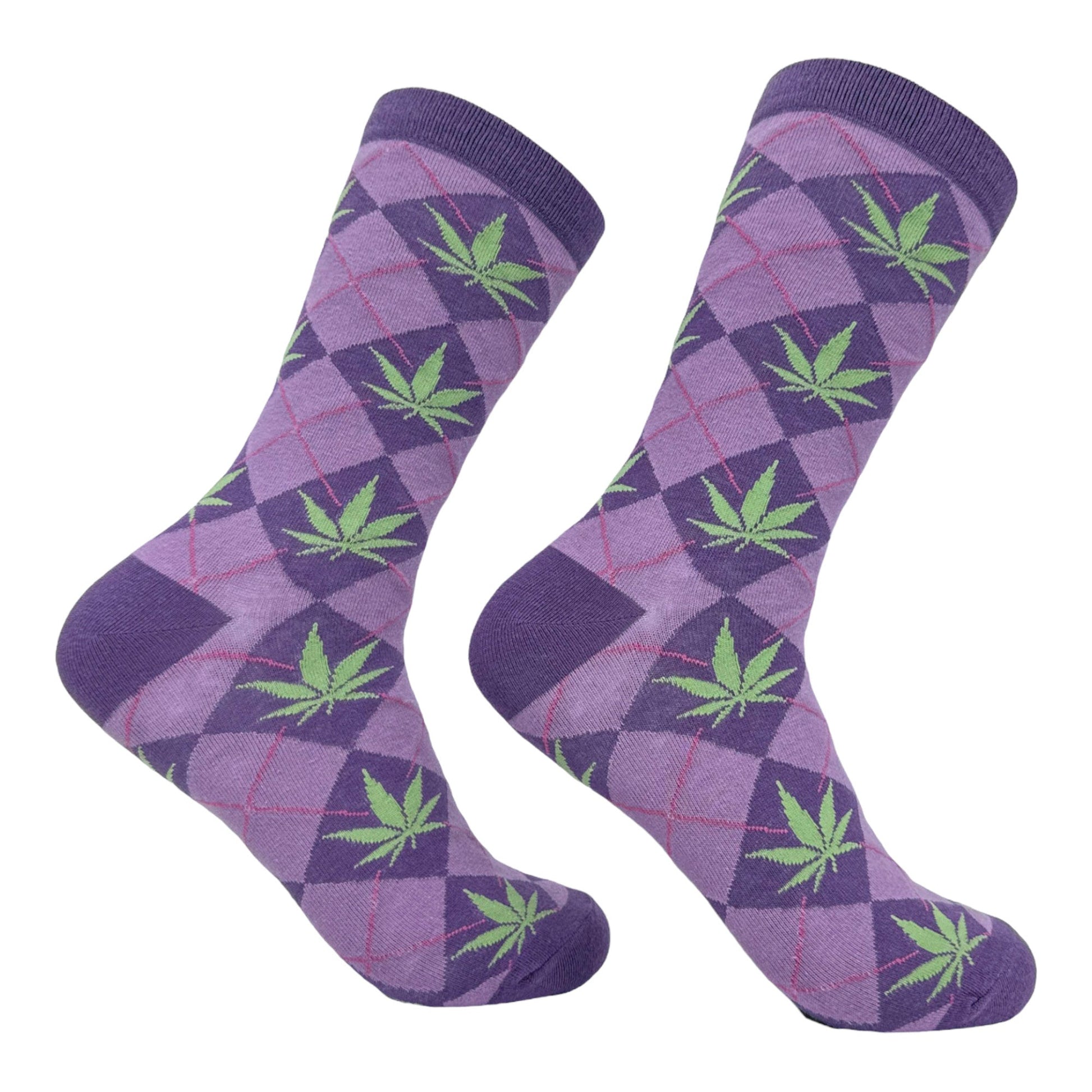 Women's Argyle Weed Socks