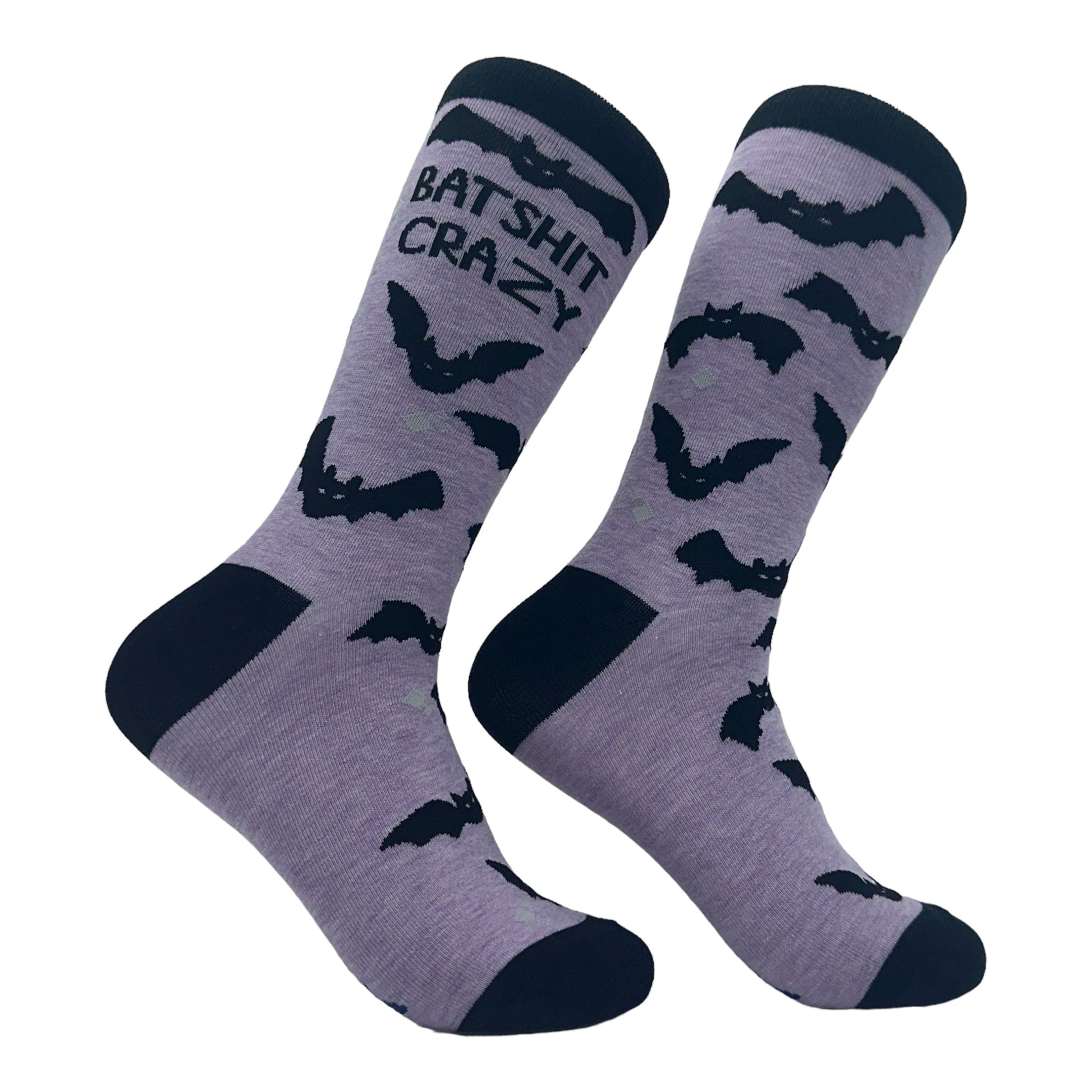 Women's Bat Shit Crazy Socks