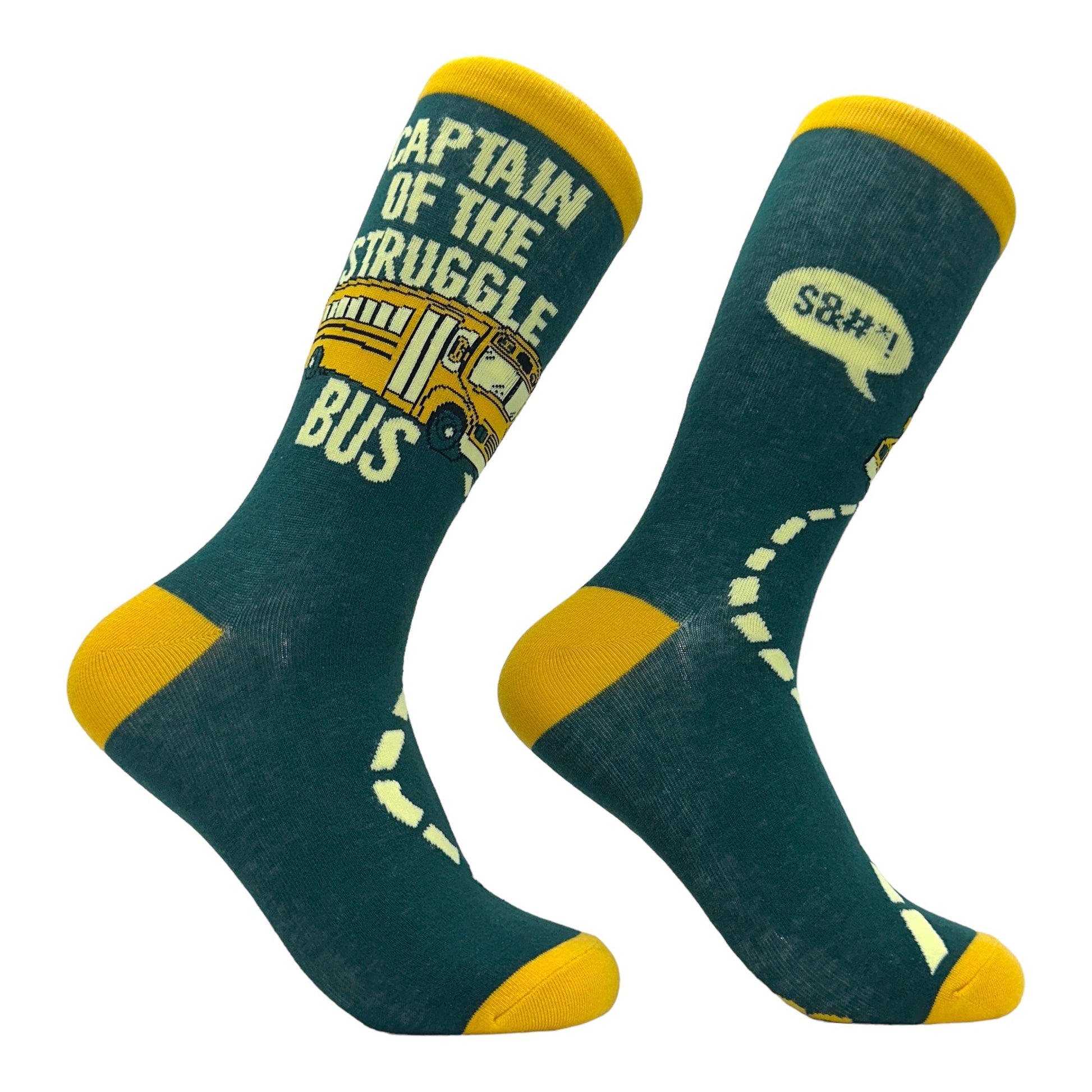 Women's Captain Of The Struggle Bus Socks