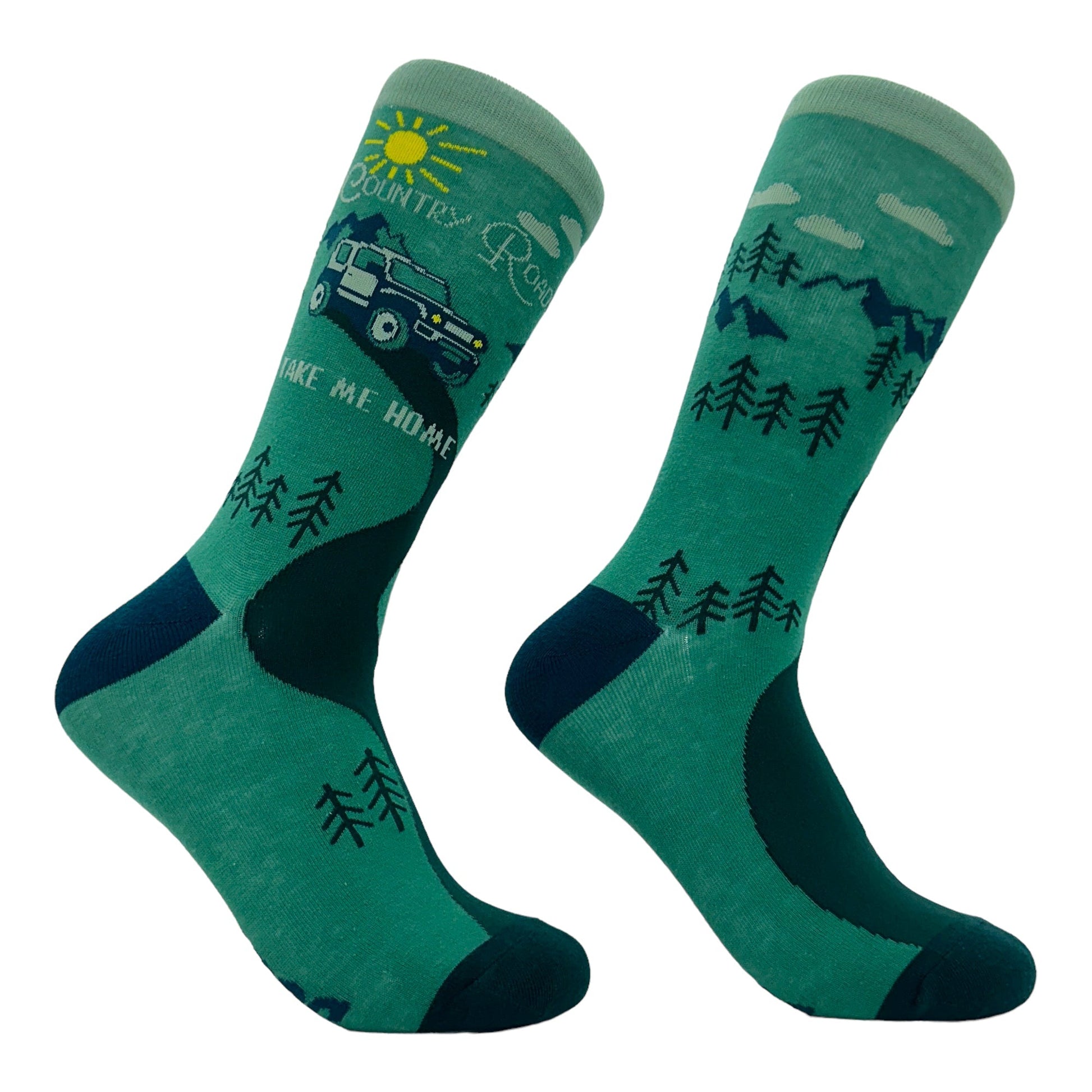Women's Country Roads Take Me Home Socks
