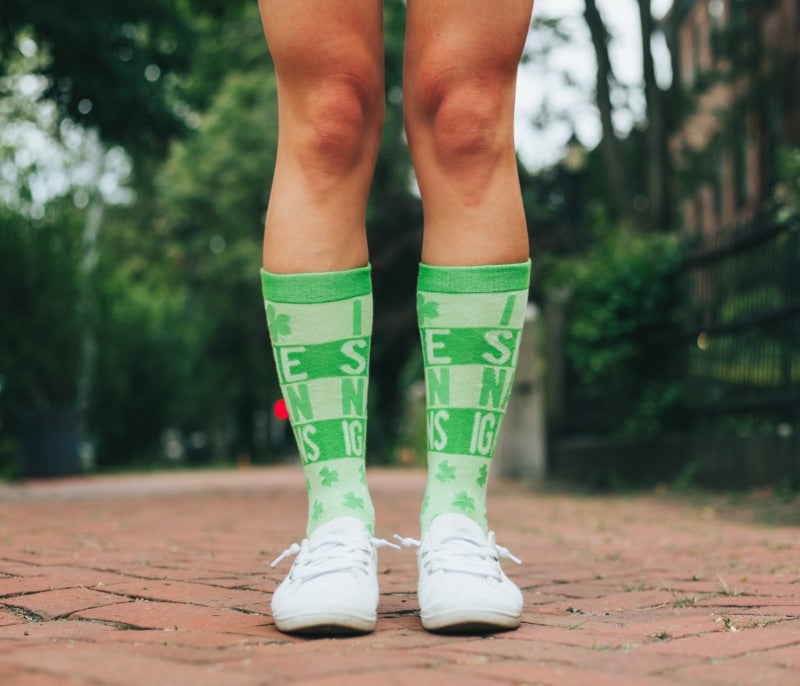 Womens I Clover Shenanigans Socks