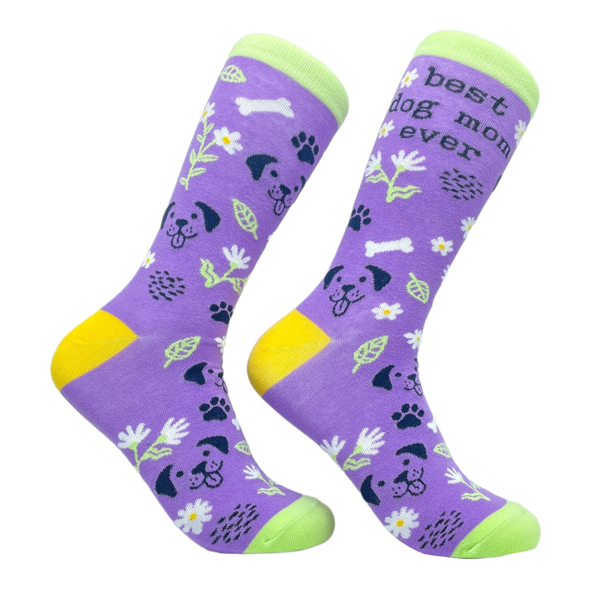 Womens Best Dog Mom Ever Socks