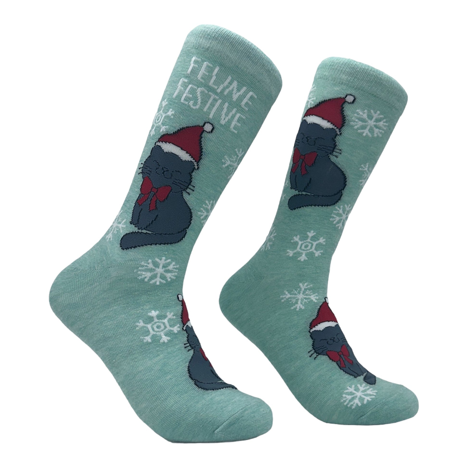 Women's Feline Festive Socks