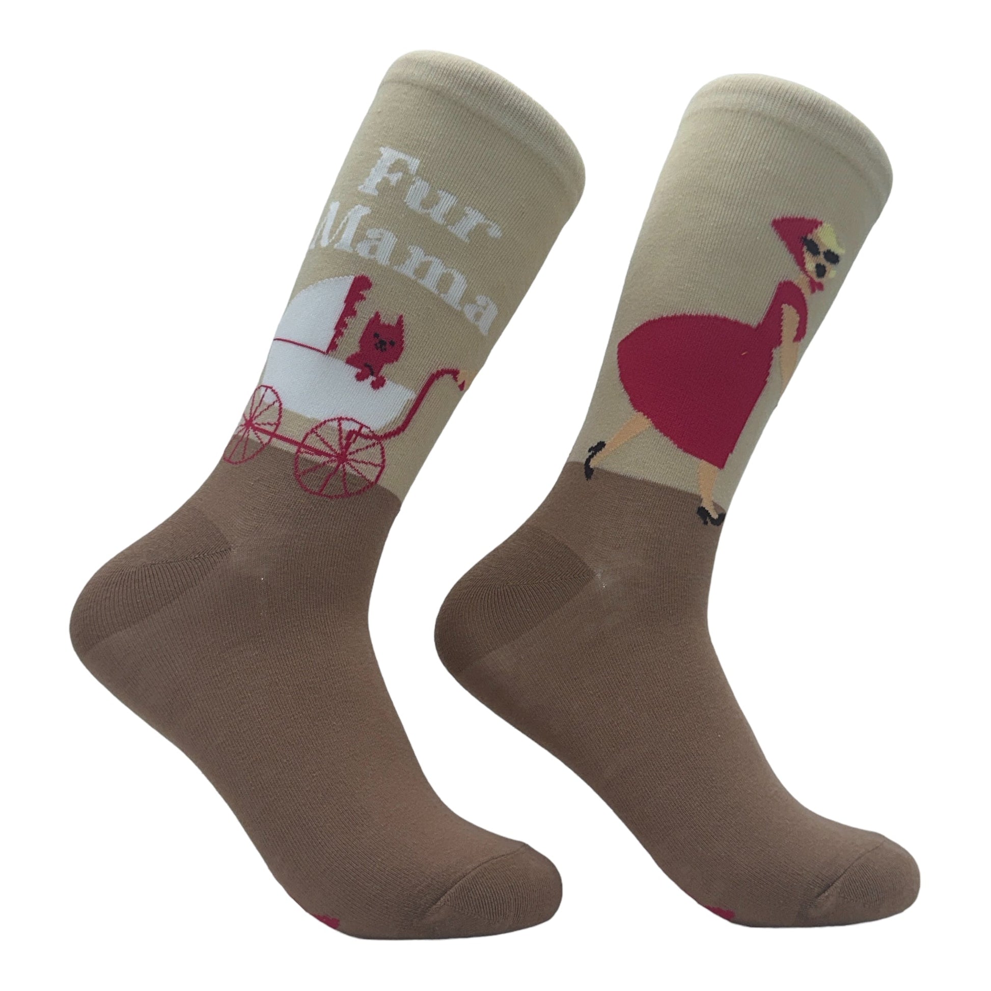 Women's Fur Mama Socks