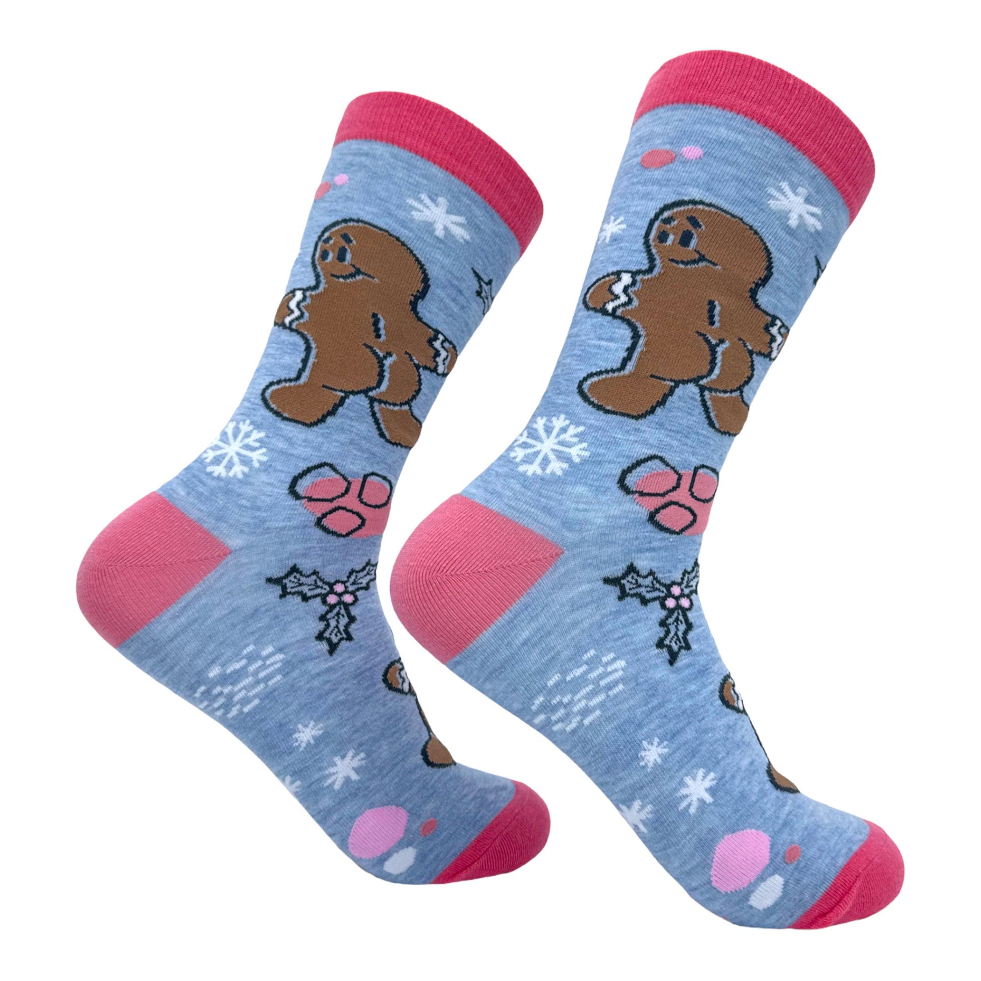 Women's Gingerbread Man Butt Socks