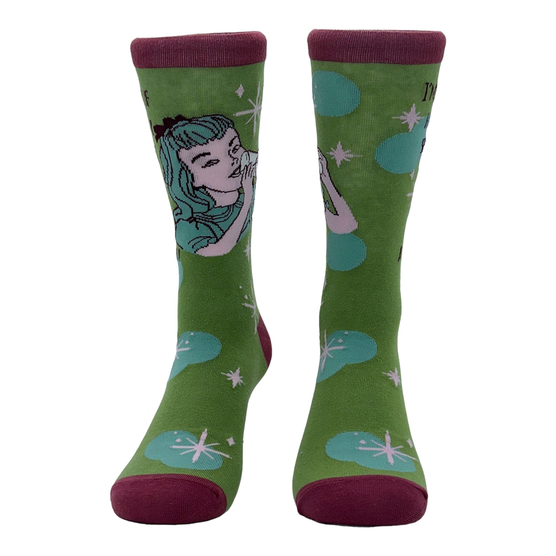 Women's Im Full Of Holiday Spirit AKA Vodka Socks