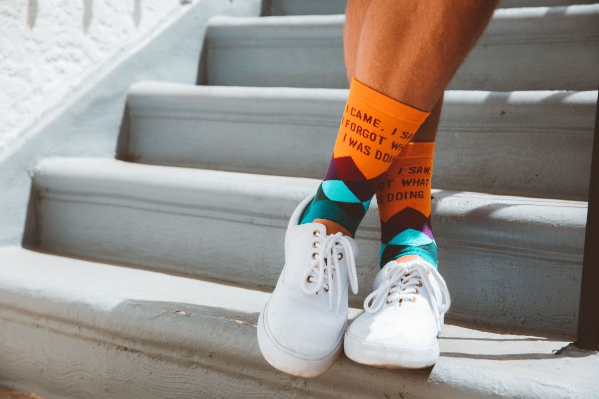 Womens I Came I Saw I Forgot What I Was Doing Socks