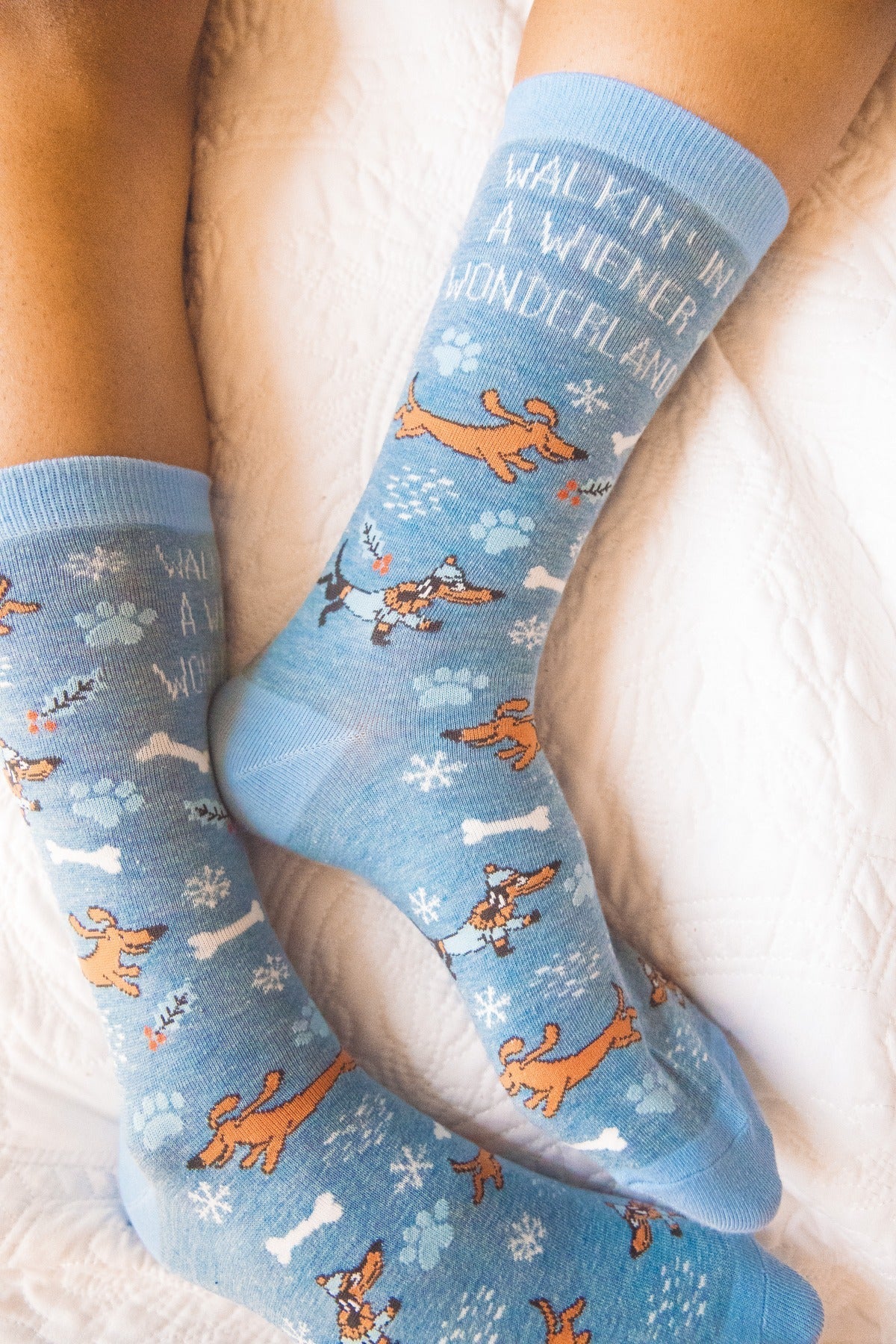 Women's Walkin In A Wiener Wonderland Socks