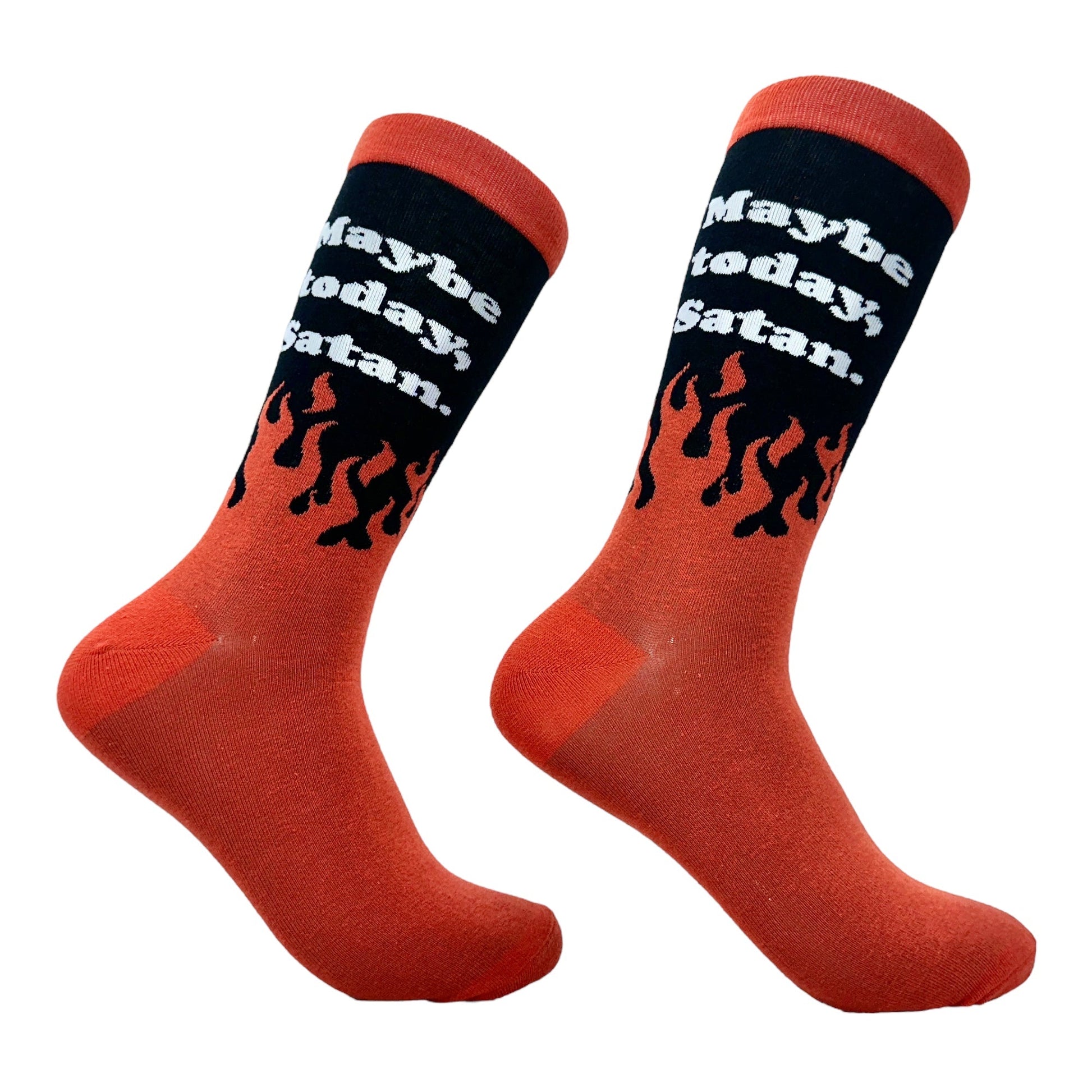 Women's Maybe Today Satan Socks