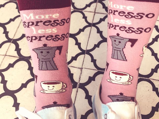 Womens Espreseso Depresso Socks