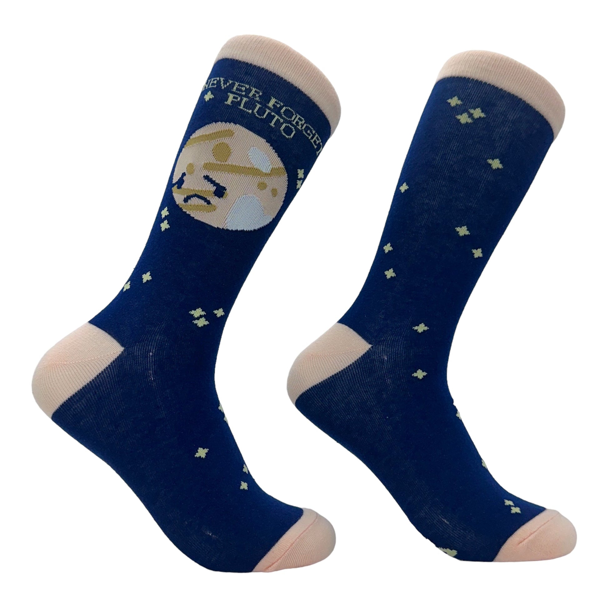 Women's Never Forget Pluto Socks