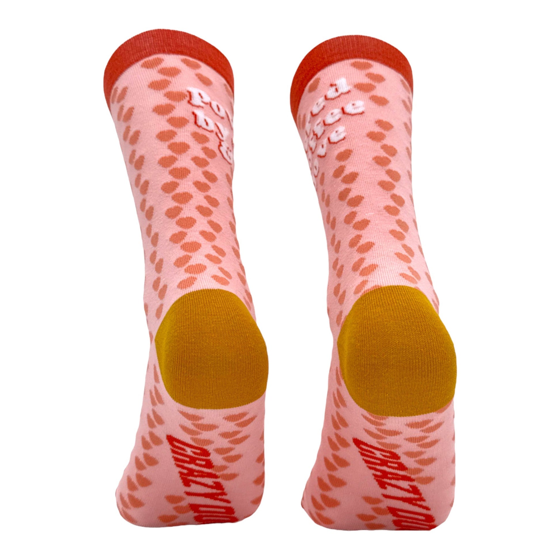 Women's Powered By Coffee And Love Socks