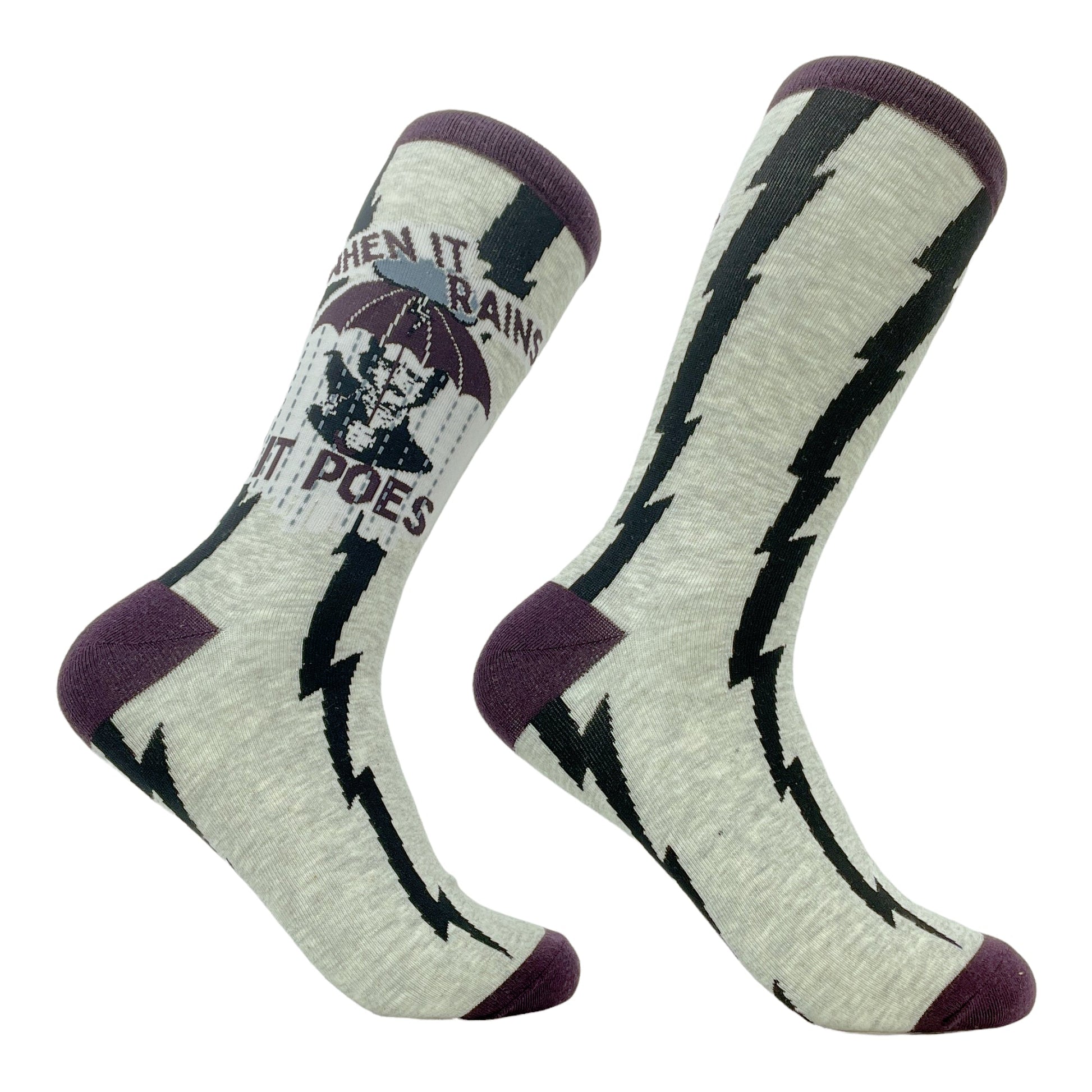 Women's When It Rains It Poes Socks