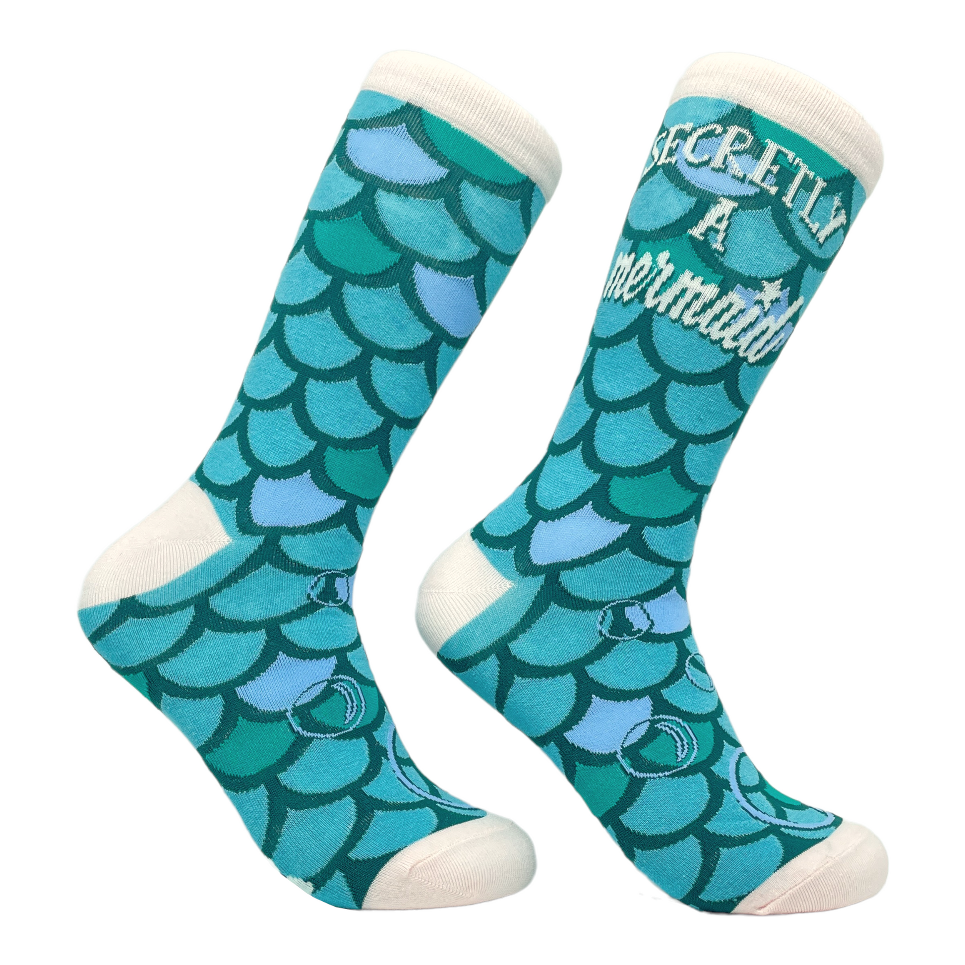 Womens Secretly A Mermaid Socks