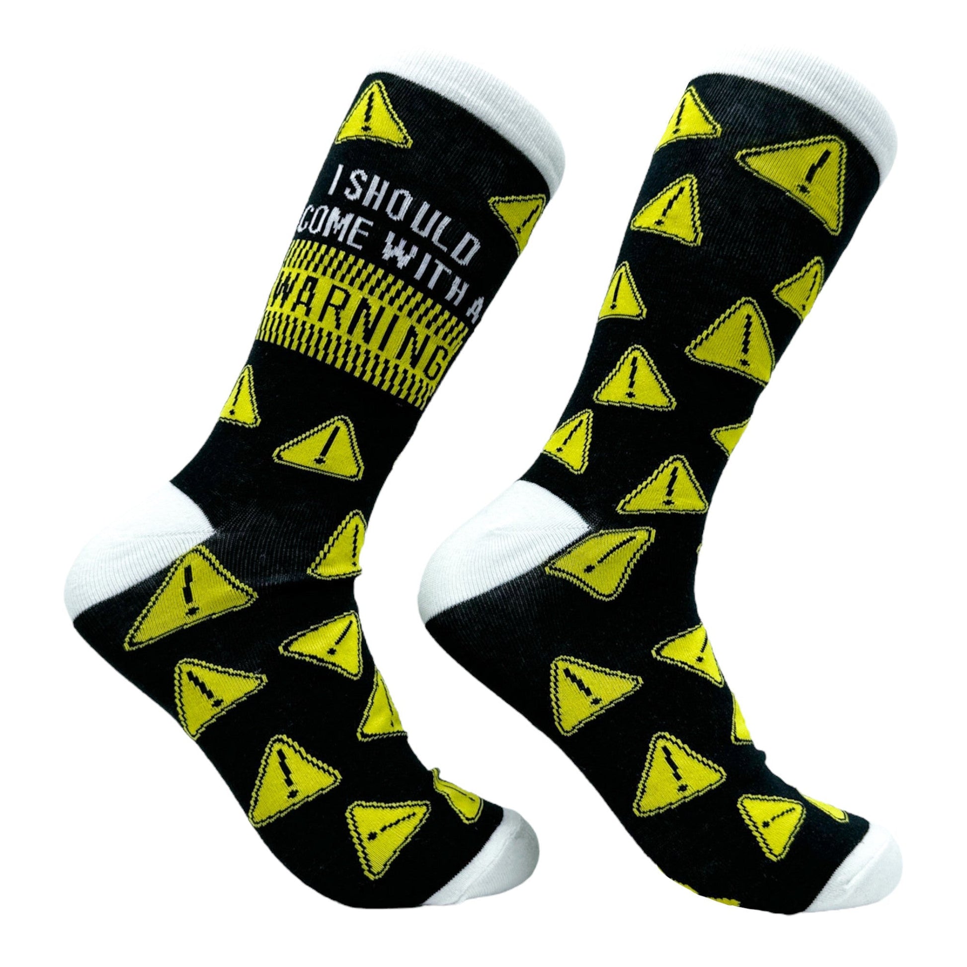 Women's I Should Come With A Warning Socks
