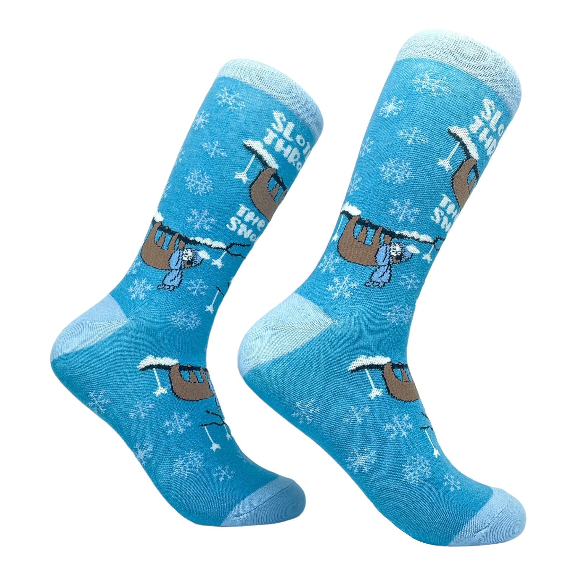 Womens Slothing Through The Snow Socks