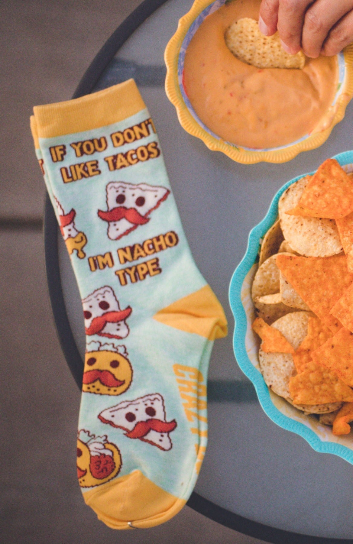 Women's If You Don't Like Tacos I'm Nacho Type Socks