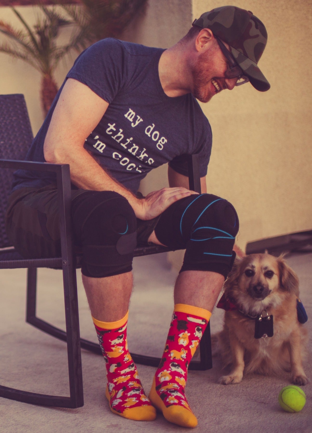 Womens I'm Only Talking To My Dog Today Socks