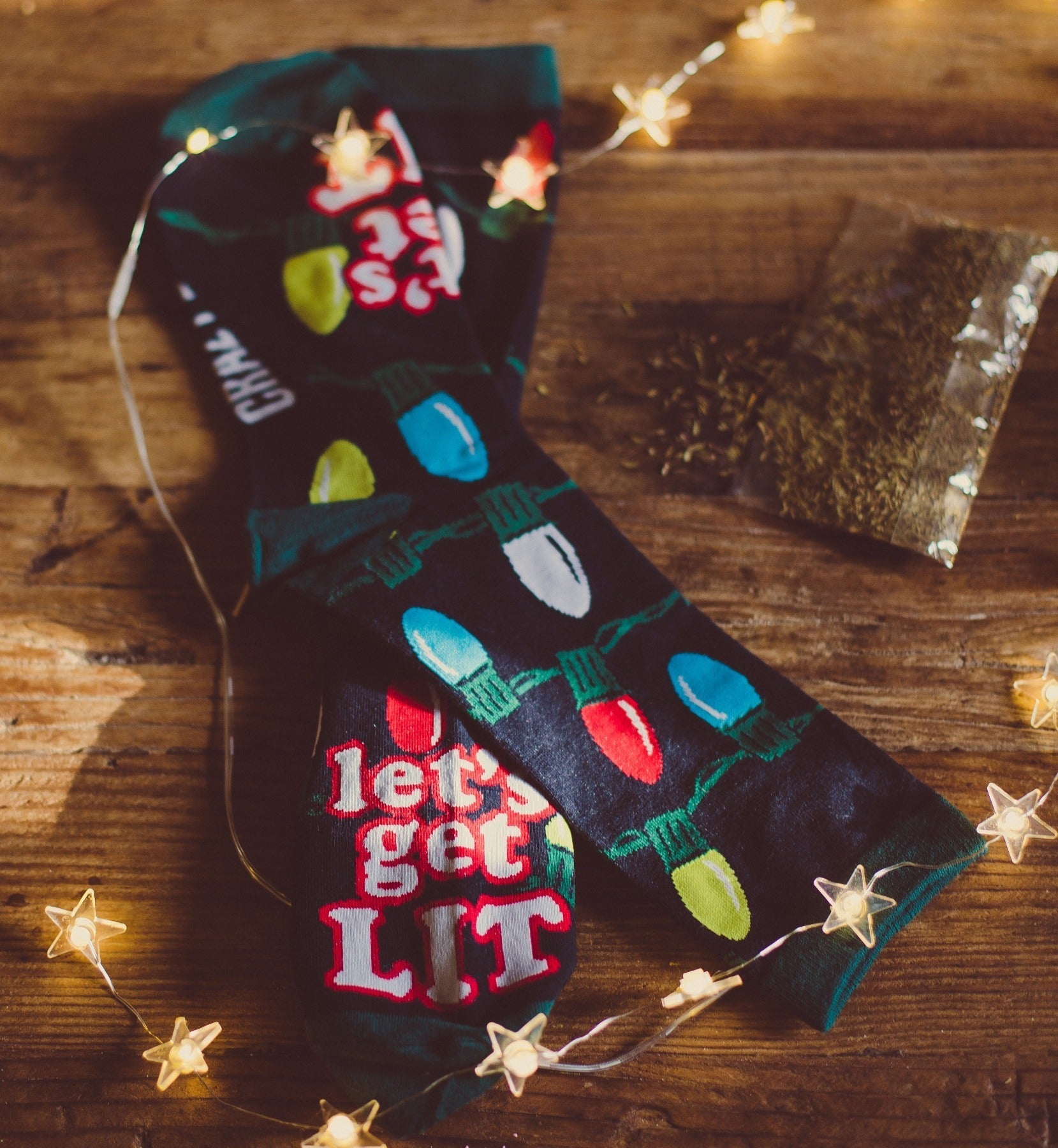 Women's Let's Get Lit Socks