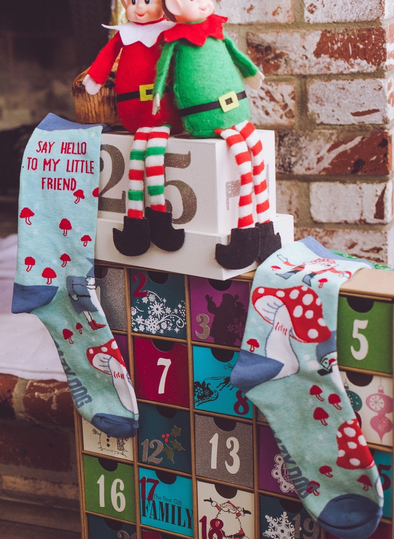 Women's Say Hello To My Little Friend Socks