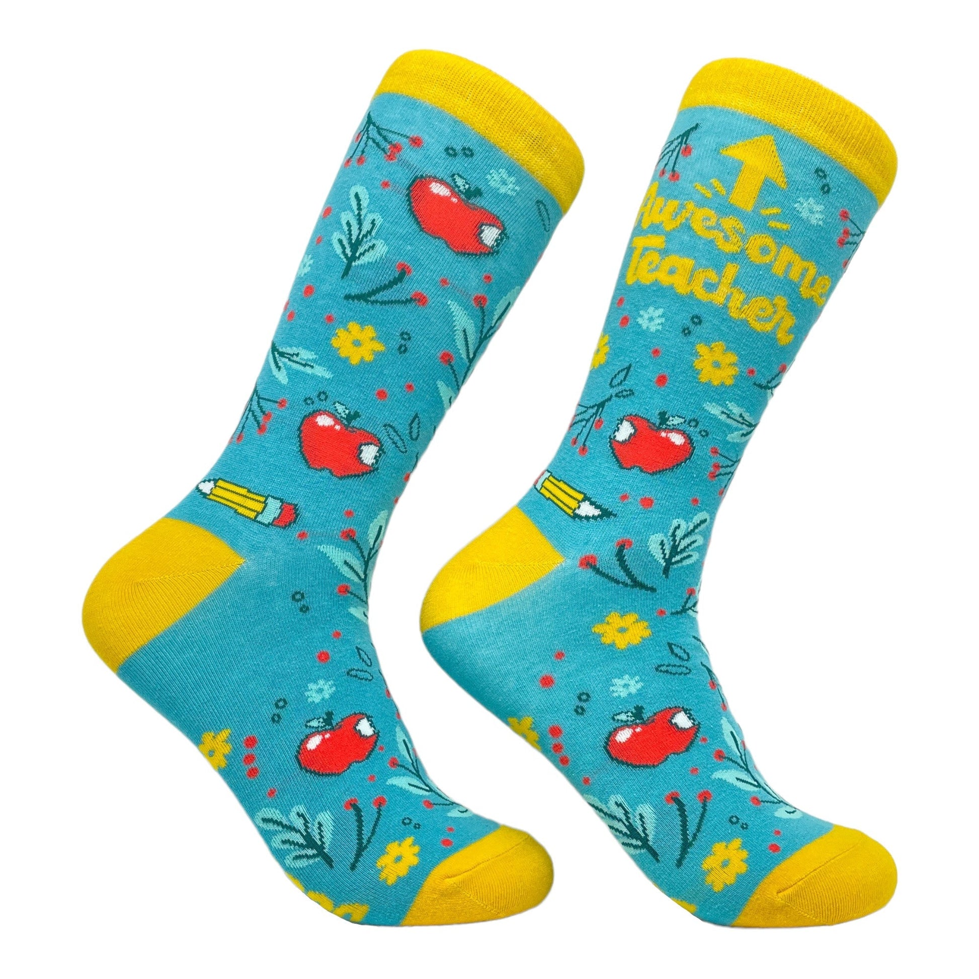 Womens Awesome Teacher Socks