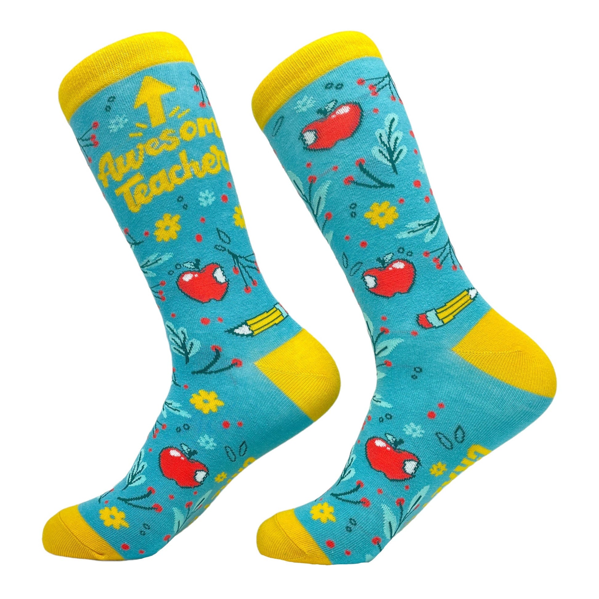 Womens Awesome Teacher Socks